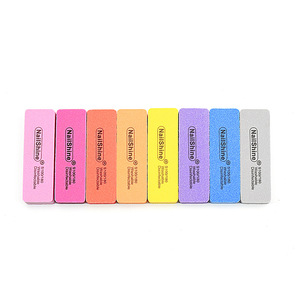 Mini Lima de Uñas Rectangular de Esponja, Doble Cara, con Color, para Pulir y Lijar, Elástica, de EVA, Herramienta de Manicura para Salón - Product Image 5