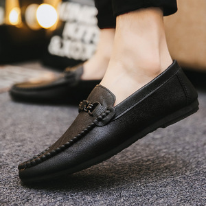 Nouvelles Chaussures Gommino Mocassins Rétro Décontractées pour Homme – Tendance Mode Légères à Enfiler - Product Image 2