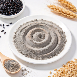 Poudre de riz <span class=keywords><strong>noir</strong></span> naturel sans gluten, riche en anthocyanes, pour la pâtisserie et les boissons, en vrac, OEM, directement de l'usine - Product Image 1