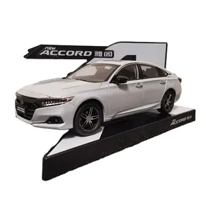 ミニカー 1/18 ホンダ アコード ACCORD 2022 グレー 1/18 Scale Honda Accord 2022 10th Generation Grey Diecast