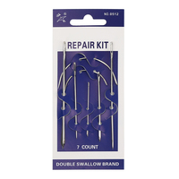 JP toile réparation incurvée bricolage point aiguilles Kit toile point à la main couture cuir aiguilles