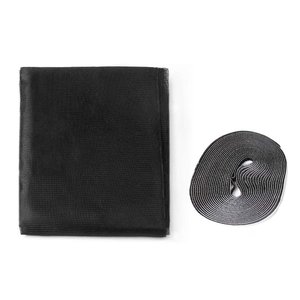 * Presa * zanzariera autoadesiva nera per finestre con nastro in Velcro, dimensioni 150x200cm-casa e giardino/articoli per la casa - Product Image 5