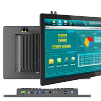 10.1  11.6 13.3  15.6 18. 5 PC Panel Industri 21.5 Inch Embedded/VESA dengan Prosesor J1900/J6412, All in One POS PC, Sistem Operasi Win11