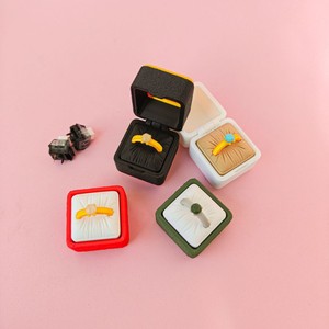 Porte-clés Clicker en forme de boîte à bagues, imprimé en 3D, anti-stress - Product Image 6