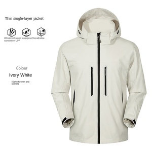 Automne 2025 extérieur mode veste à capuche pour hommes femmes respirant décontracté monocouche vêtements anti-rayures résistant à l'usure - Product Image 6