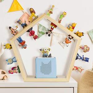 Organizador de Figuras Tonies <span class=keywords><strong>para</strong></span> Habitación Infantil, <span class=keywords><strong>Estante</strong></span> de Exhibición de Madera <span class=keywords><strong>para</strong></span> Caja de Tonies, Estantes Flotantes de Madera <span class=keywords><strong>para</strong></span> Pared con Personajes - Product Image 5