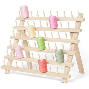 Offre Spéciale À Coudre Outil En Bois À Coudre Fil Titulaire Coudre Organisateur 30-bobine fil Rack - Product Image 6