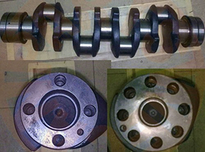 Cigüeñal de Motor Diésel 8-97033-171-2, 8-97112-981-3 para ISUZU 4HF1 - Product Image 4