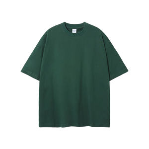 Vendita calda T-shirt da <span class=keywords><strong>uomo</strong></span> <span class=keywords><strong>marrone</strong></span> di alta qualità con stampa personalizzata cotone 230gsm Unisex T shirt oversize - Product Image 6