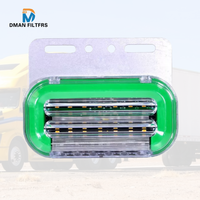 Nouvelle lampe de position latérale LED 24V pour camion, voyant de dégagement jaune, accessoires de voiture pour remorque, tracteur, bus, clignotant stroboscopique