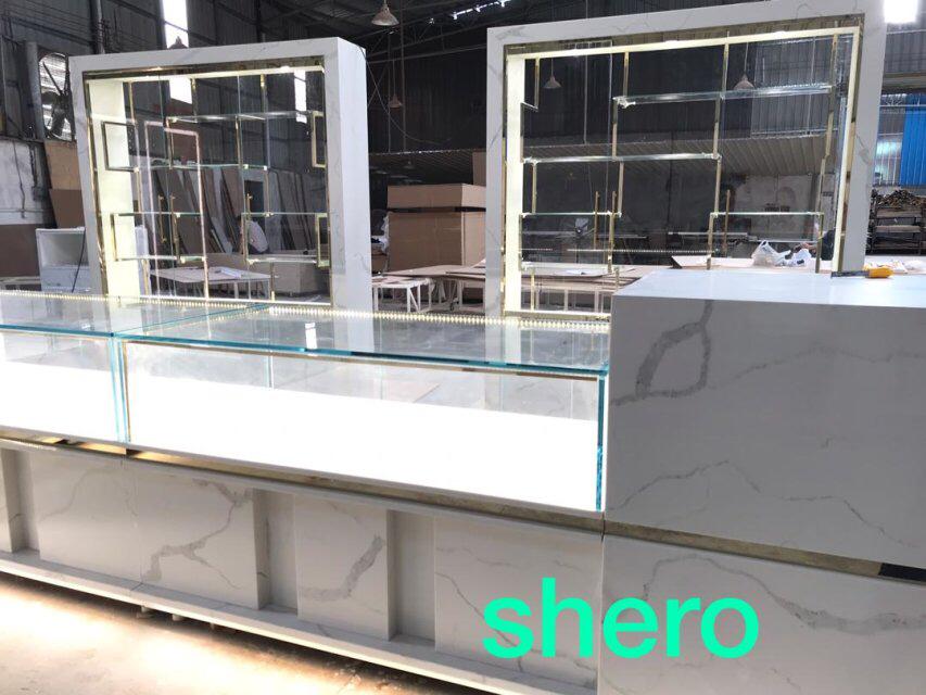 オリジナル デザイナーズショーケース ジュエリー ブティックディスプレイテーブル 完全オリジナル デザイナーズショーケース/テーブル ジュエリー