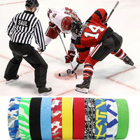 Bande respirante de conception professionnelle de haute qualité bande de poignée en coton bande de bâton de Hockey pour le protecteur de poignée de lame de rouleau de glace