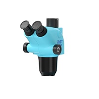 Microscopio Estéreo Trinocular HD RELIFE RL-M6T Pro-B11 + Fuente de Luz SS-033 + Adaptador 0.5CTV + Cámara MC1 4K para