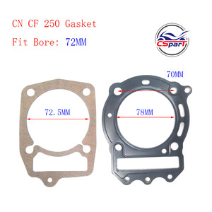 Kit de joint de segment de Piston CF250 CF172 72MM pour <span class=keywords><strong>CF</strong></span> <span class=keywords><strong>MOTO</strong></span> 250 250CC CH250 CN250 Jonway Kazuma Znen Kinload ATV <span class=keywords><strong>Buggy</strong></span> Scooter pièces - Product Image 4