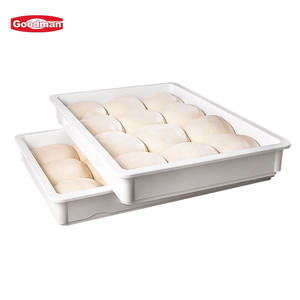Contenedor de Plástico Rectangular para Masa con Tapa, 12L, Apilable, para Panadería Comercial y Restaurantes - Product Image 3