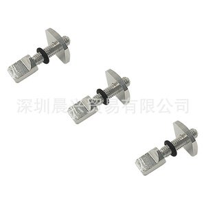 Vis de fixation pour aileron de planche de surf UPSURF M4 M5 en acier inoxydable, boulons de gouvernail central à serrage manuel, antirouille - Product Image 2