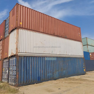 Preço barato Usado Contentor Recipiente Seco com Boa Condição Atacado 2ª Mão Shipping Container Perto Do Porto De Qingdao - Product Image 1