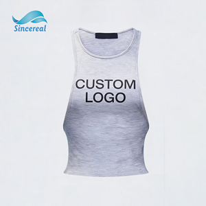 <span class=keywords><strong>Canotta</strong></span> Personalizzata in Cotone Bianco e Nero, Senza Maniche, per Uso Quotidiano, Traspirante e Morbida, Top Basic da <span class=keywords><strong>Donna</strong></span> - Product Image 2