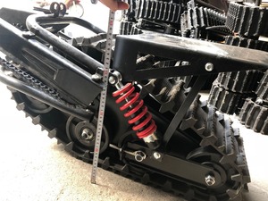 Dirt Snowbike Ombouwset Achterwiel Sneeuw Zand <span class=keywords><strong>Tracks</strong></span> - Product Image 2