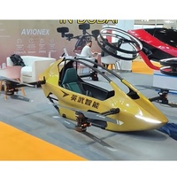 YIVTOL S ZERO, véhicule aérien à une place, positionnement GPS, 50-55 minutes d'autonomie, charge utile nette de 120 kg, voiture volante en fibre de carbone pliable, 4K