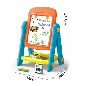 กระดานแม่เหล็กสองด้านเพื่อการเรียนรู้สำหรับเด็กกระดานวาดภาพเพื่อการศึกษาสำหรับเด็ก - Product Image 5