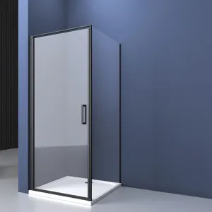 โรงแรมแบบพกพากระจกยืนนวดห้องอาบน้ำห้องโดยสารอบไอน้ำห้องน้ำห้องอาบน้ำ