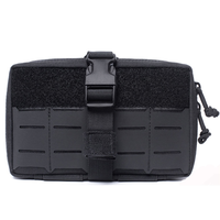 Accesorio duradero para acampar al aire libre, bolsa de enfermería con cremallera cortada con láser, Material de poliéster, bolsa paramédica