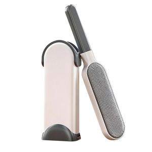 Lint Remover For <b>Clothes</b> Gray Adhesive Roller With Strong Sticky Sheet For Sweaters And <b>Cat</b> Hair Removal - Product Image 4