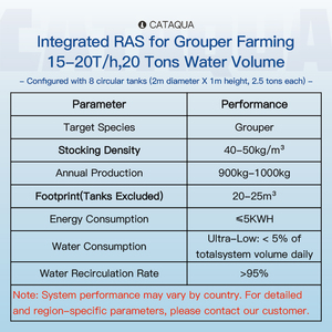 Sistema <span class=keywords><strong>de</strong></span> <span class=keywords><strong>Tratamiento</strong></span> <span class=keywords><strong>de</strong></span> Agua <span class=keywords><strong>de</strong></span> Circuito Cerrado Integrado (RAS) <span class=keywords><strong>de</strong></span> 15-20T/h, Estable para Producción Acuícola a Gran Escala - Product Image 6