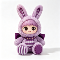 Jandudu Ours en peluche éducatifs avec haut-parleur, chantant, parlants et dansants, hauteur réglable (11-30 cm), en polyester, cadeau pour enfants