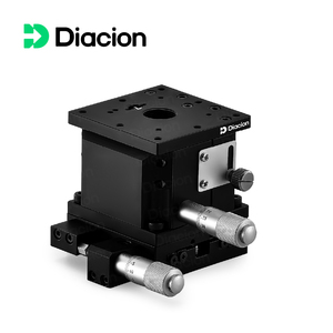 Diacion XZ dimensione del palco 40/60mm manuale lineare guida sfera micrometro teste di alimentazione posizionamento stadio manuale - Product Image 4