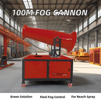 Canon industriel de suppression de poussière Canon à brouillard pour le contrôle de la poussière de chantier et la protection de l'environnement