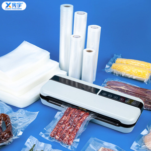 ถุงสุญญากาศไนลอนเกรดอาหารแบบม้วน ใช้ซ้ำได้ มีลายจุดแบบตาข่าย ถุงแช่แข็ง PE สำหรับเนื้อสด ผัก ผลไม้ มีสินค้าในสต็อก - Product Image 4