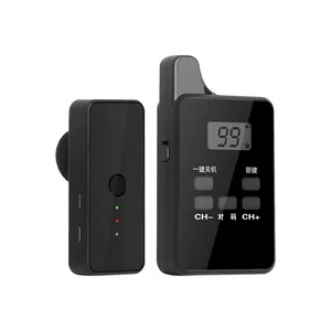 Venta caliente precio de fábrica gancho para la oreja sistema de guía de audio inalámbrico Walkie Talkie inalámbrico para conferencias, Tours