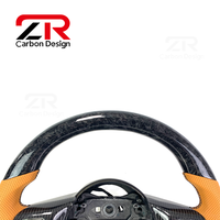 Volante de Fibra de Carbono Forjado para Jeep Wrangler Gladiator Grand Cherokee Patriot Compass JK JL EP SRT 2013-2017