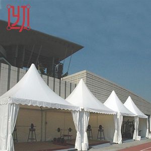 Tente de réception pagode haute de diverses tailles : 3x3, 4x4, 5x5, 6x6, 7x7, 8x8, 9x9, 10x10 - Product Image 1