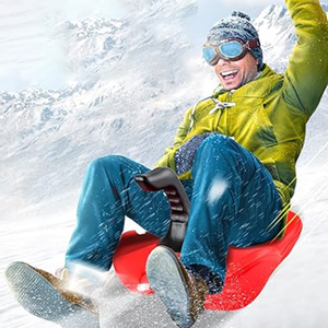Assurance qualité Curseur de neige <span class=keywords><strong>en</strong></span> <span class=keywords><strong>plastique</strong></span> Traîneau à neige bon marché Traîneau à soucoupe à neige robuste - Product Image 3