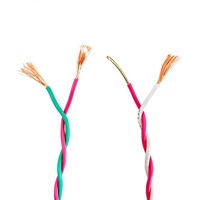 Câble torsadé ignifuge NH-RVS pour câblage sécurisé, couleurs standard pour éclairage d'urgence, option d'achat en gros