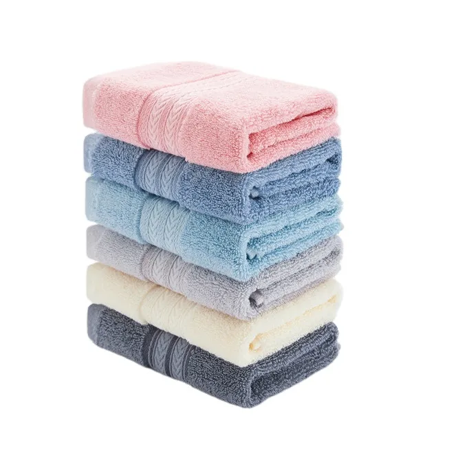 34*34 светло-серое розовое синее хлопковое квадратное полотенце для мытья кухни ванной комнаты
