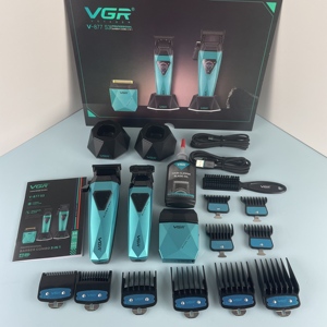 Afeitadora Eléctrica Vgr V-877s3 Transparente, Recargable, Profesional, Cortadora de Pelo para <span class=keywords><strong>Hombre</strong></span> - Product Image 3