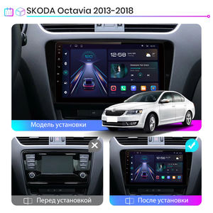 Junsun V1 RU Stock Wireless CarPlay สำหรับรถยนต์ SKODA Octavia <span class=keywords><strong>3</strong></span> A7 ปี 2013 2014 - 2018 ระบบ Android Auto พร้อมระบบนำทาง GPS วิทยุติดรถยนต์ มัลติมีเดีย - Product Image 2