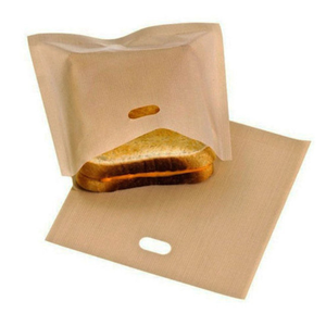 Bán Buôn Không Dính Tái Sử Dụng Máy Nướng Bánh Mỳ Túi Có Thể Giặt Nướng Bánh Sandwich Toastie Túi Cho Lò Vi Sóng Nướng - Product Image 1