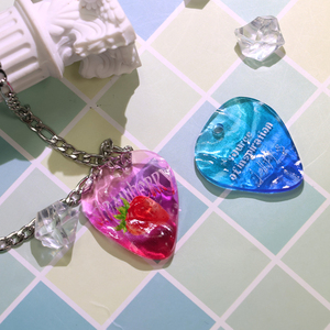 غيتار أكريليك شخصي مخصص ساحر أو ريشة مطبوعة حسب الطلب-أداء عالي ونغمة أفضل - Product Image 5