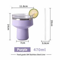 Vaso Margarita de Acero Inoxidable de 16oz Personalizado al por Mayor, Regalo para Bodas y Fiestas Nupciales, Copa de Cóctel Grabada, OEM al por Mayor
