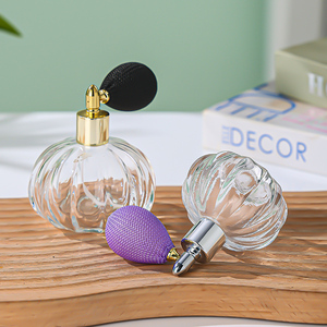 Fiaschetta <span class=keywords><strong>di</strong></span> <span class=keywords><strong>profumo</strong></span> in vetro da 50ml in stile zucca con porta <span class=keywords><strong>profumo</strong></span> affascinante vescica d'aria - Product Image 5