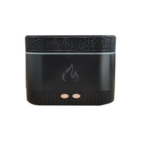 Diffuseur d'arômes à flamme à prix d'usine, humidificateur ultrasonique USB avec diffuseur d'huiles essentielles, capacité 200 ml, bruit <36 dB, usage domestique