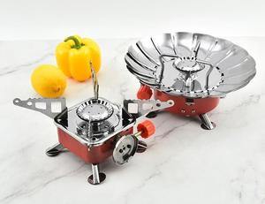 Réchaud de <span class=keywords><strong>Camping</strong></span> Portable en acier inoxydable, Mini réchaud de <span class=keywords><strong>Camping</strong></span> pliable en plein air, réchaud à <span class=keywords><strong>gaz</strong></span> en métal, brûleur de four coupe-vent, <span class=keywords><strong>randonnée</strong></span> - Product Image 6