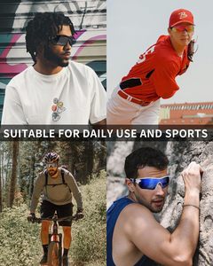Gafas Tácticas Deportivas para Hombre y Mujer, Resistentes a Impactos, Protección Contra Viento y Arena, para Motociclismo Todoterreno y Ciclismo - Product Image 4