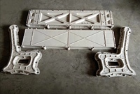 Moule en plastique ABS pour table et banc ronds en béton préfabriqué, moule pour table et chaise, moules de moulage pour table et banc en béton