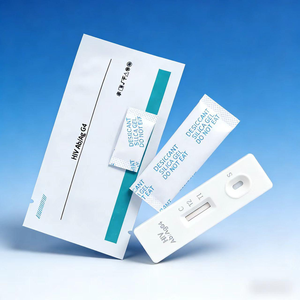 Kit <span class=keywords><strong>de</strong></span> <span class=keywords><strong>Prueba</strong></span> Rápida <span class=keywords><strong>de</strong></span> Antígenos y Anticuerpos del <span class=keywords><strong>VIH</strong></span> <span class=keywords><strong>de</strong></span> Cuarta Generación para Detección Temprana POCT Prequalificada, Detección Dual, <span class=keywords><strong>Prueba</strong></span> <span class=keywords><strong>de</strong></span> ETS por Inyección - Product Image 1